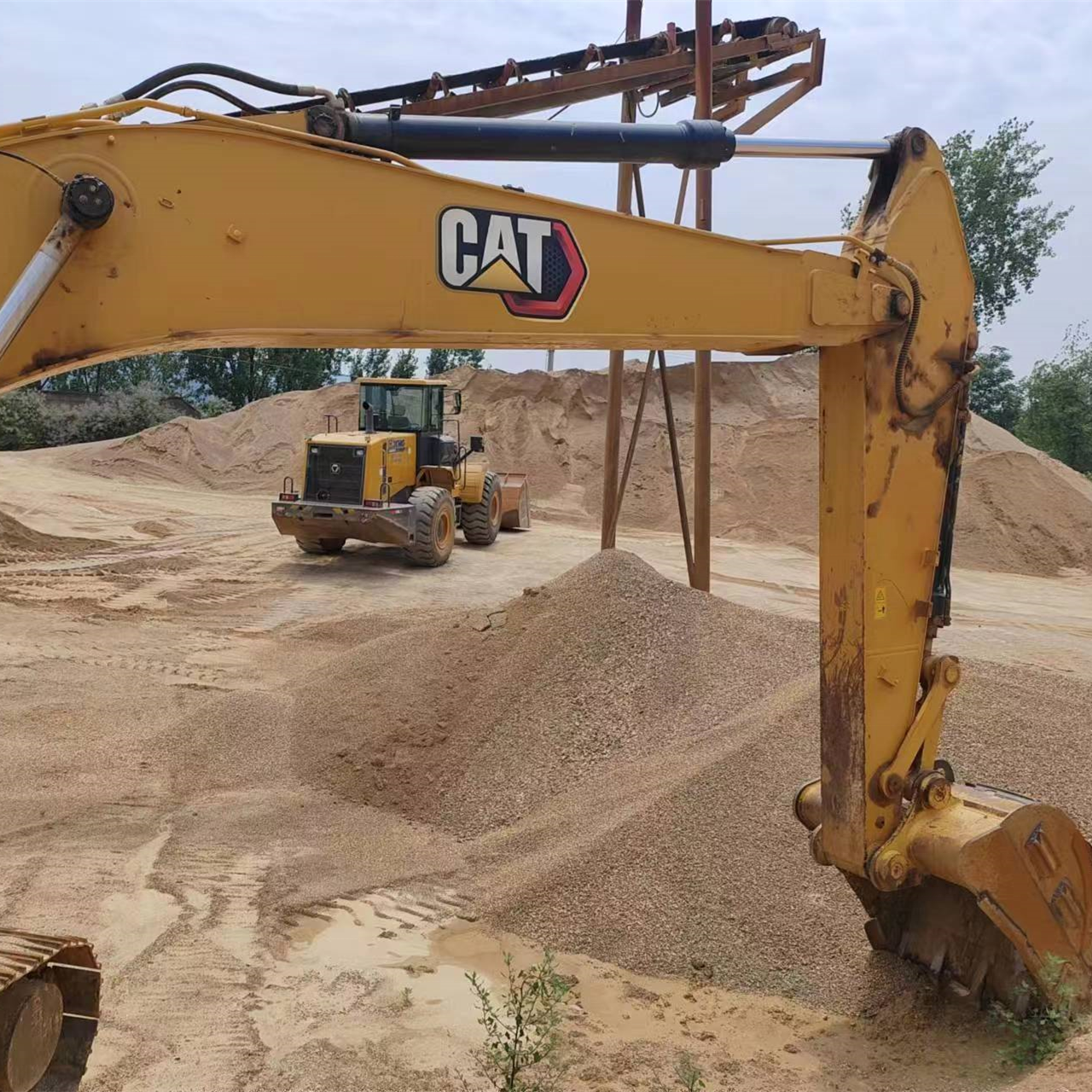 Full Model 320GX Used Cat Excavator Backhoe Machine 20ton Fuel Efficient 3