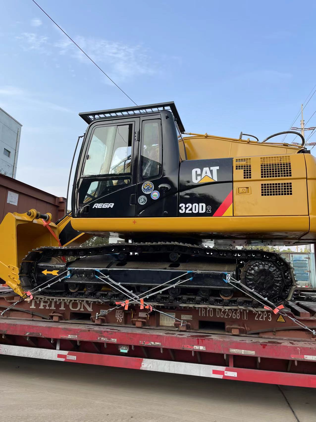 CAT 320C 320CL 320D Caterpillar Used Wheel Excavator Excavating Machinery 9