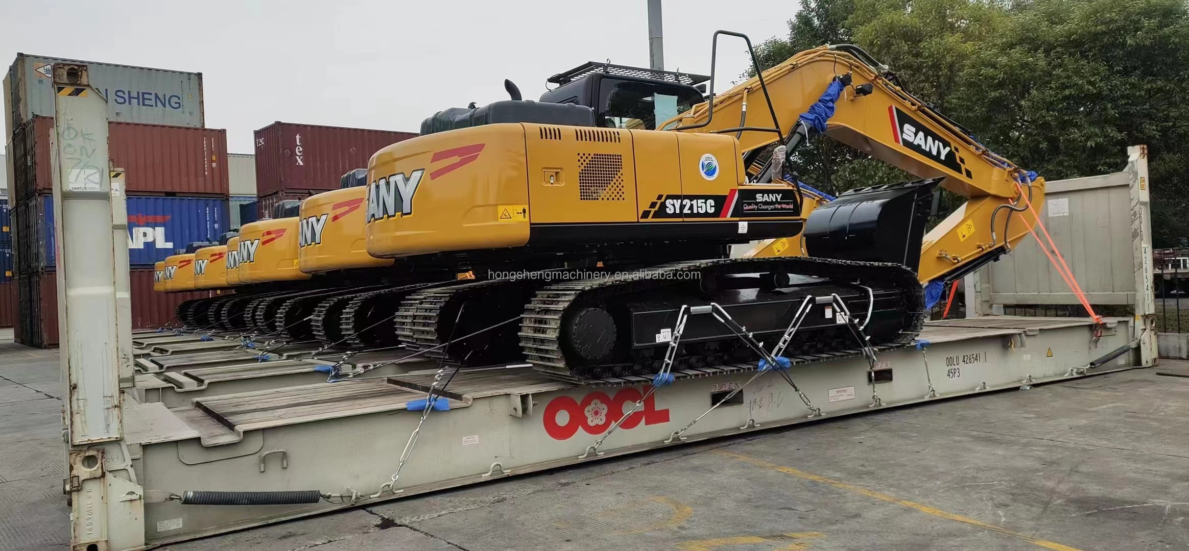 CAT 320C 320CL 320D Caterpillar Used Wheel Excavator Excavating Machinery 7