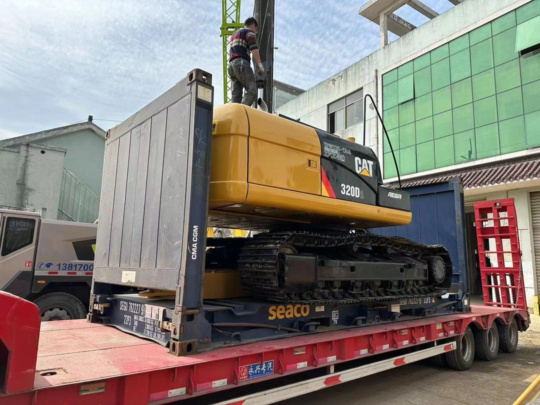 CAT 320C 320CL 320D Caterpillar Used Wheel Excavator Excavating Machinery 10